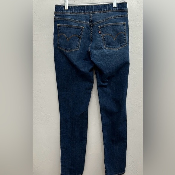 Levi’s Perfectly Slimming Tummy Control Pull On Skinny Jeans 10M - Picture 12 of 13